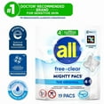 thumbnail image 3 of All Mighty Pacs Laundry Detergent 4 in 1 (Pack 2) - 38 Count, 3 of 4