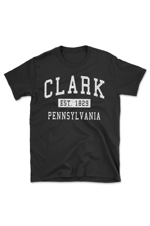 Clark Pennsylvania Classic Established Men's Cotton T-Shirt