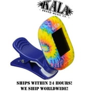Angle View: KALA KLIPZ TIE DYE CLIP ON TUNER FOR UKULELE, GUITAR, BASS, AND VIOLIN!