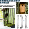 thumbnail image 3 of <p>2 Set Bird House Hanging Bracket Galvanized Steel Bird House Mounting Bracket For Feeders Boxes</p>, 3 of 9
