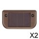 thumbnail image 1 of Paquete de 2-3 lámparas LED de energía solar para exteriores, camino, jardín, cubierta, luz blanca 2 piezas, 1 of 8