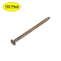 1.2x20mm Small Tiny Nails Brass Bronze Tone 150 Pack