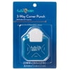 Hello Hobby 3-Way Clear Steel Corner Punch - Scrapbooking Tool Kits