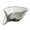 transparent grey, variant on Multi-functional Drain Basket Sink Kitchen Sink Strainer Basket Strainer Sink Washing Basket Home Organizer Drain Fruit Strainer