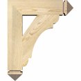thumbnail image 3 of Ekena Millwork 4"W x 18"D x 22"H Olympic Arts & Crafts Rough Sawn Bracket, Douglas Fir, 3 of 4
