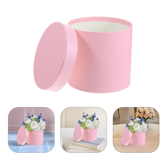 CIMAXIC Bouquet Storage Box Pink For Giving 1Pack