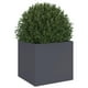 thumbnail image 4 of Maceta rectangular VidaXL de acero antracita para jardín, 4 of 9