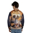 thumbnail image 5 of Mummy Dachshund Happy Halloween with Pumpkins Bats Spooky Fun All Over Print 3D Baseball Jacket Wiener Dog Lover Gifts Idea Bomber Jacket Softball - 00019, 5 of 6