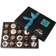 Oh! Nuts Gift Box of 20 Premium Gourmet Chocolate Holiday Sandwich