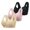 #1, variant on Gyujnb 3PC Women's Front Side Buckle Lace Edge Without Steel Ring Movement Seamless Gathering Adjustment Yoga Sleep Large Bra