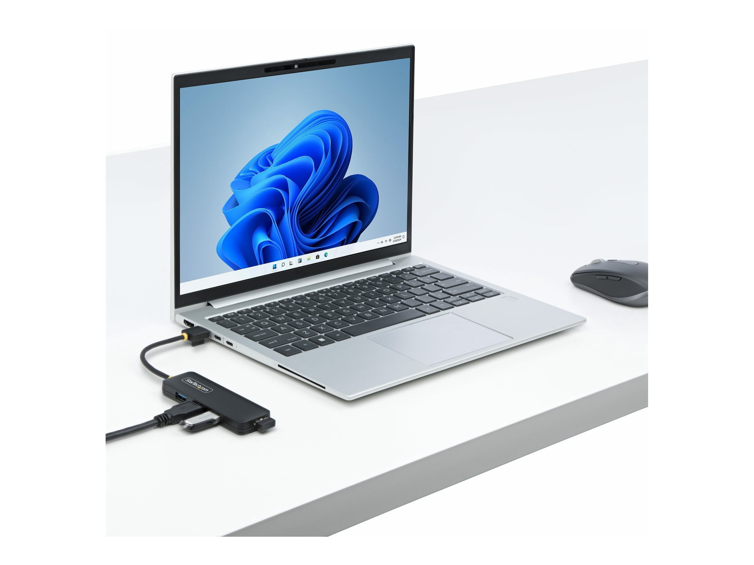 StarTech.com StarTech.com 4-Port USB-A Hub, 5Gbps, Bus Powered, Small Travel Mini USB Hub, Multi-Port USB 3.0 Splitter, Portable USB Hub (h5a4a-usb-hub)