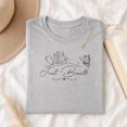 thumbnail image 3 of Jollimate Just Breath Butterfly Shirt, Floral Graphic Tee, Mental Health Awareness T-Shirt for Women, 3 of 6