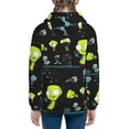 thumbnail image 3 of Invader Zim Show Planet Youth Sweatshirt Hoodies Pullover 3D Print Novelty Hooded Hoody Clothes For Boys Girls Teen Clothing, 3 of 7
