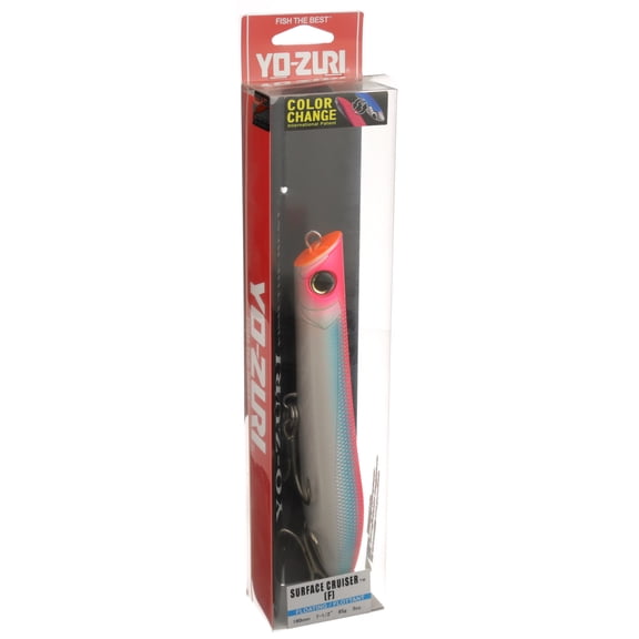 Yo-Zuri Surface Cruiser 7-1/2" 3oz, Yellow Pink Hard Bait Fishing Lure