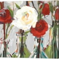 thumbnail image 3 of Great Art Now Red Romantic Blossoms by Jane Slivka 2 Piece Canvas Art Set Each 14W x 14H, 3 of 3