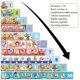thumbnail image 4 of Rompecabezas De Piso De Números Para Niños, Rompecabezas De Tráfico De Trenes De Animales, Bloques De Clasificación Y Combinación, Juguetes Educativos Preescolares Serendint FN007367-01, 4 of 6