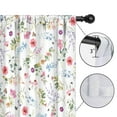 thumbnail image 4 of Blackout Kids Curtains,Pioneer Flower Floral Print Pattern Childrens Insulated Curtains Set Of 2,Bedroom Essentials,Toddler Room Decor 42"x54", 4 of 5