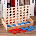 thumbnail image 2 of Juego de damas de tablero para niños de entrenamiento educativo clásico de madera, piezas de juego familiares, 2 of 8