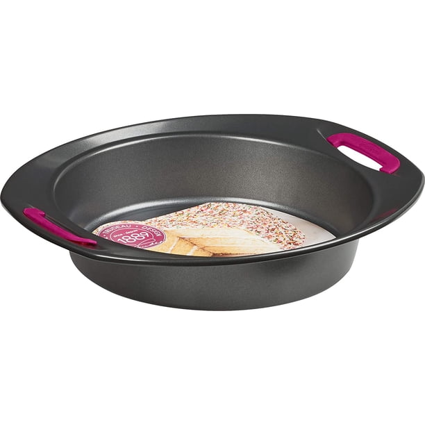 Trudeau Heavy Gauge Aluminum Round Metal 9 Inch Non-Stick Baking Cake ...