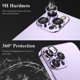 thumbnail image 4 of Yanonmyfd Camera Lens Protector for iPhone 15 & iPhone 15 Plus,Premium HD Clear Tempered Glass Lens Cover Flim[Case Friendly][Scratch-Resistant][Night Circle] Silver,Green, 4 of 7