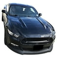 thumbnail image 2 of Ikon Motorsports Compatible with 15-17 Ford Mustang Front Bumper Lip Spoiler - Polyurethane PU, 2 of 3