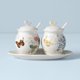 thumbnail image 4 of Set de condimentos Lenox Butterfly Meadow, 7 unidades, color blanco, 4 of 5