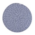 thumbnail image 1 of Mantel individual genérico de 18 cm para ollas calientes de cocina, decoración de mesa, azul y blanco, 1 of 9