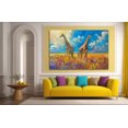 thumbnail image 3 of Animal Wall Art Picture Giraffe Animal Wall Decor Canvas Wall Art For Livingroom Bedroom Office, 3 of 6