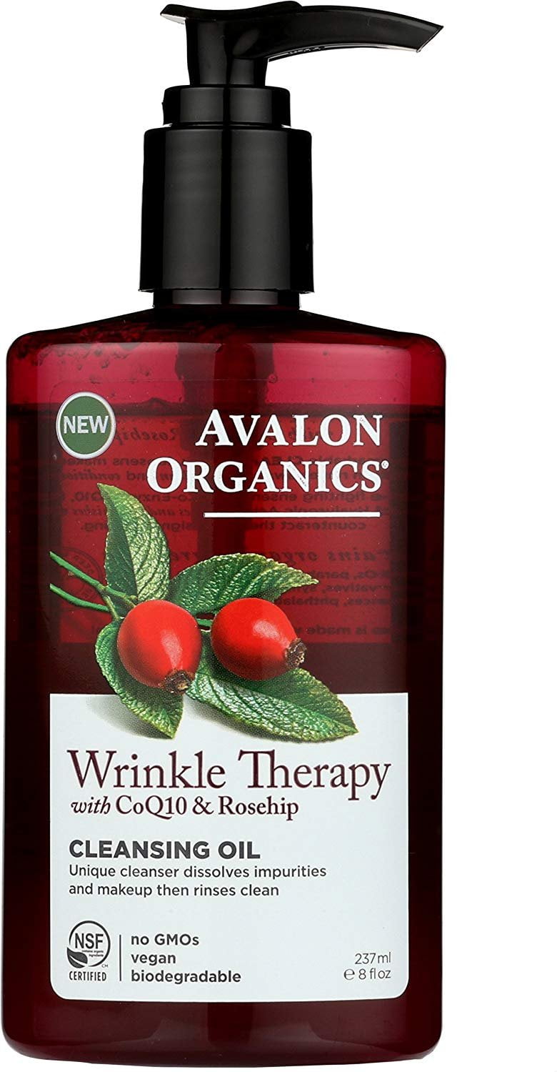 AVALON, WRINKLE THERAPY,CLEAN OIL 8 OZ