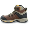 thumbnail image 3 of Timberland PRO  Switchback, Men's, Brown / Golden Yellow, Comp Toe, EH, WP, MaxTRAX Slip Resistant Work Hiker (8.5 M), 3 of 5