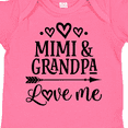 thumbnail image 4 of Inktastic Mimi and Grandpa Love Me Girls Baby Bodysuit, 4 of 5