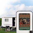 thumbnail image 2 of Psesaysky RV Door Window Shade Cover Tribal Bear Blackout RV Door Window Shades Camper Sunshade Privacy Protection Travel Trailer Motorhome Sun Shade Accessories, 26 x 17.3 inches, 2 of 7