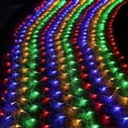 thumbnail image 4 of Thrisdar 3X2/6X4M Luces de red navideñas para exteriores, luces de cadena de malla conectables para árboles, arbustos, bodas, decoración de jardín, 4 of 5