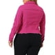thumbnail image 5 of Chaquetas de mezclilla de mujer de tallas grandes Agnes Orinda, de manga larga, con bolsillos, 3X, color rosa intenso, 5 of 8