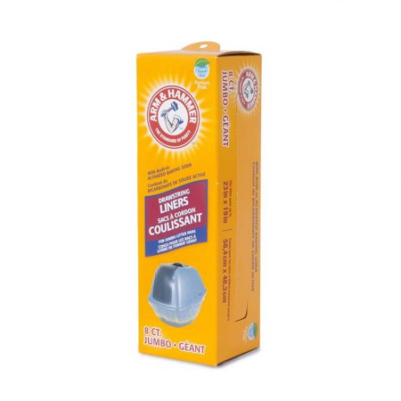 UPC: 0029695292118 | Arm & Hammer Drawstring Pan Liners 8ct Jumbo