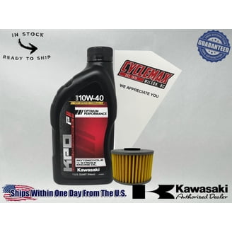 Kawasaki Ninja 250R Oil Change Kit, Genuine OEM, 2008 EX250J8F