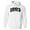 White, variant on 1993 College Style Hoodie Sweatshirt Unisex Large White