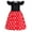 A03443-Red, variant on Benylion Minnie Dress Girl Costume Polka Dot Halloween Mouse Cosplay Party Dress for 11-12 Years