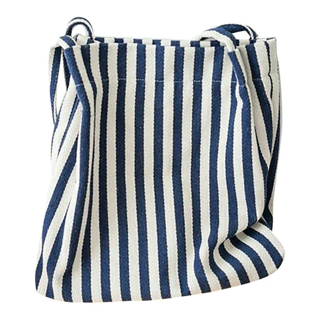 Sac à Bandoulière pour Femmes Décontracté Simple en Toile Grande Capacité Sac de Courses