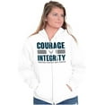 thumbnail image 4 of US Air Force Courage Integrity Zip Up Hoodie Men's Women's Brisco Brands X, 4 of 6
