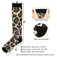 thumbnail image 3 of joogoo Leopard Animal Skin Socks Women Men Knee High Sock, 3 of 8
