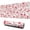 Red Christmas Snowman, variant on Long Mouse Pads for Desk,Red Christmas Snowman Pattern Desk Mats on Top Of Desks, Desk Mouse Pad Extra Large with 3mm Non-Slip Base and Stitched Edge for Gaming,Office,Work,Home 31.5x11.8in