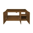 thumbnail image 5 of Classe 48" Wall-Mounted Bathroom Vanity Cabinet without Top in Brown Oak, 5 of 5