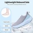 thumbnail image 5 of GOOBON Wide Toe Box Walking Shoes Arch Support Plantar Fasciitis Sneakers Orthotic Tennis Shoes, 5 of 7
