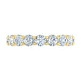 thumbnail image 3 of 4 Carat Diamond Eternity Wedding Band Ring in 14K Yellow Gold - IGI Certified (Value Collection) (Ring Size 9), 3 of 5