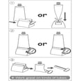 thumbnail image 3 of Toothpaste Tube Squeezer - 2-Pack Toothpaste Squeezer Roller, Metal Toothpaste Tube Wringer Seat Bracket (Stainless Steel), 3 of 5