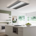 thumbnail image 3 of Black Morocco Magnetic Fluorescent Light Covers for Ceiling Lights 2x4Ft, Grey Striped Middle Century Patterned Office Classroom Kitchen Drop Ceiling Light Covers Lighting Filters Shade Panel 3 Packs, 3 of 9