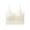 White-Bras for Women, variant on Lace Bralettes for Women V Neck Camisoles Wireless Push Up Bras No Underwire Seamless Bras