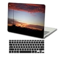 thumbnail image 1 of KSK KAISHEK Hard Protective Shell Case Cover Only Compatible MacBook Air 13.6 Inch with Touch Bar Type C + Black Keyboard Cover Model: A2681 m2 (Red series 0378), 1 of 5