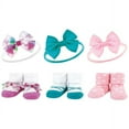 thumbnail image 2 of Hudson Baby Infant Girl 12Pc Headband and Socks Giftset, Tie-Dye Dinosaurs, One Size, 2 of 3
